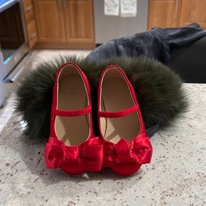 Perfect condition Holiday shoes Red